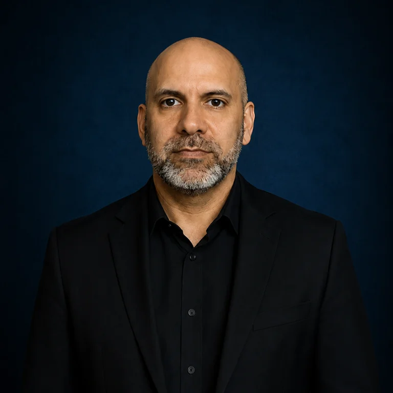 Retrato de Victor Rodrigues, fundador da MFV Global